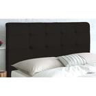 Cabeceira Para Cama Box Casal 1,40cm Suede Marrom