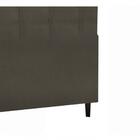 Cabeceira Para Cama Box Casal 1,40cm Suede Marrom