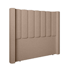 Cabeceira Para Cama Box Casal 140 Cm Rania Linho Bege I02 - D