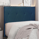 Cabeceira Para Cama Box Casal Aquilla 140cm Veludo - Ssx Mult