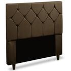 Cabeceira Para Cama Box Casal Cairo Dobuê 1.60m Castor Suede