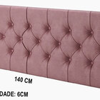 Cabeceira Para Cama Box Casal Capitonê 1,40x56cm Sophia - Rosa