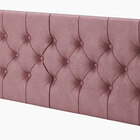 Cabeceira Para Cama Box Casal Capitonê 1,40x56cm Sophia - Rosa