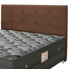 Cabeceira Para Cama Box Casal Clean 1400mm Laminado Cacau
