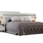 Cabeceira Para Cama Box Casal Com 2 Mesas De Cabeceira - Prim