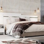 Cabeceira Para Cama Box Casal Com 2 Mesas De Cabeceira - Prim