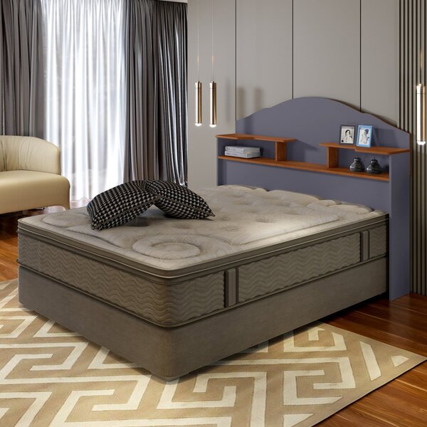 Cabeceira Para Cama Box Casal Com 2 Nichos Evelyn Carmolar Ch