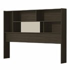 Cabeceira Para Cama Box Casal Com Prateleiras E Porta 140 Cm