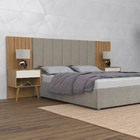 Cabeceira Para Cama Box Casal Flex Zara Capitone Camarú Pérol