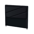 Cabeceira Para Cama Box Casal Oxford 1,42m Preto Probel