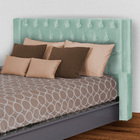 Cabeceira Para Cama Box Emma Luxo Veludo Cores - Ds Estofados