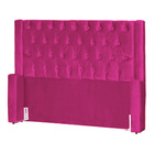 Cabeceira Para Cama Box Emma Luxo Veludo Cores - Ds Estofados