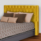 Cabeceira Para Cama Box Emma Luxo Veludo Cores - Ds Estofados