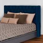 Cabeceira Para Cama Box Emma Luxo Veludo Cores - Ds Estofados