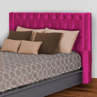 Cabeceira Para Cama Box Emma Luxo Veludo Cores - Ds Estofados