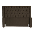 Cabeceira Para Cama Box Emma Luxo Veludo Cores - Ds Estofados