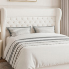 Cabeceira Para Cama Box King 213cm Bono Bouclé Off White - Sa