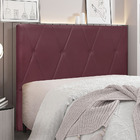 Cabeceira Para Cama Box King Aquilla 195cm Veludo - Ssx Multi