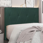 Cabeceira Para Cama Box King Aquilla 195cm Veludo - Ssx Multi