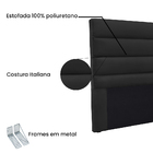 Cabeceira Para Cama Box King La Italiana 195cm Veludo - Ssx M