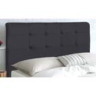 Cabeceira Para Cama Box Luna King 1,95cm Suede Amassado Cinza