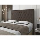 Cabeceira Para Cama Box Potenza King 1,93cm Laminado Marrom