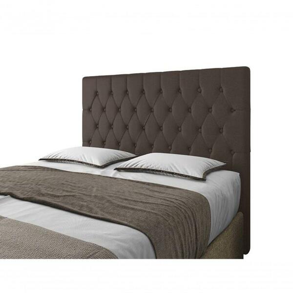 Cabeceira Para Cama Box Potenza King 1,93cm Laminado Marrom