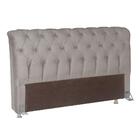 Cabeceira Para Cama Box Queen Bom Pastor Sofistic Estofada Ve
