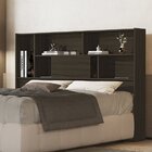 Cabeceira Para Cama Box Queen Com Prateleiras E Porta 160 Cm