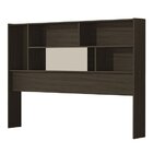 Cabeceira Para Cama Box Queen Com Prateleiras E Porta 160 Cm