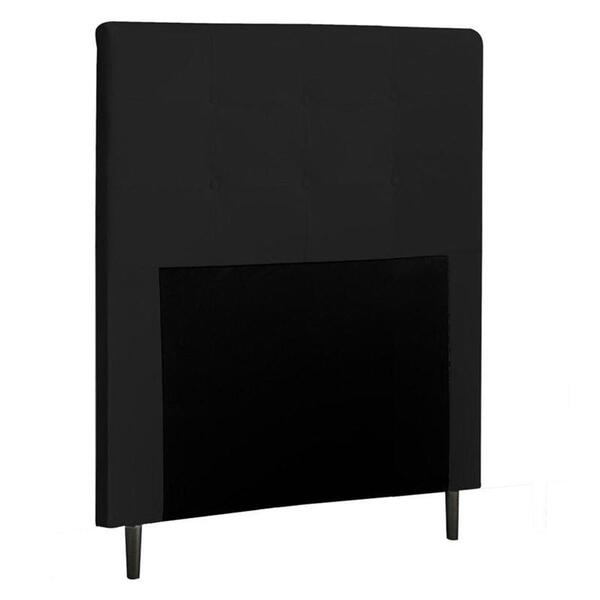Cabeceira Para Cama Box Solteiro 0,90cm Laminado Preto