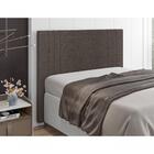 Cabeceira Para Cama Box Solteiro 0,90cm Linho Marrom