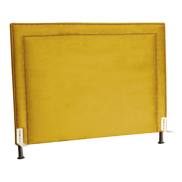Cabeceira Para Cama Box Solteiro 90cm Viviane Veludo - Estopa