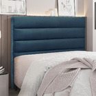 Cabeceira Para Cama Box Solteiro La Italiana 90cm Veludo - Ss