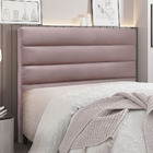 Cabeceira Para Cama Box Solteiro La Italiana 90cm Veludo - Ss