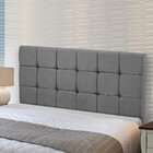 Cabeceira Para Cama Casal Box Julia 140cm Veludo Chumbo