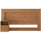 Cabeceira Para Cama Casal London Com Mesinha De Cabeceira - D