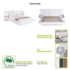 Cabeceira Para Cama De Casal Com Mesas De Cabeceira Zurique M