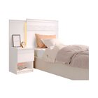 Cabeceira Para Cama De Solteiro Com Mesa De Cabeceira 100% Md