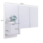 Cabeceira Para Cama De Solteiro Com Mesa De Cabeceira Zurique