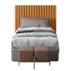 Cabeceira Para Cama De Solteiro Ripada Ragusa Nature