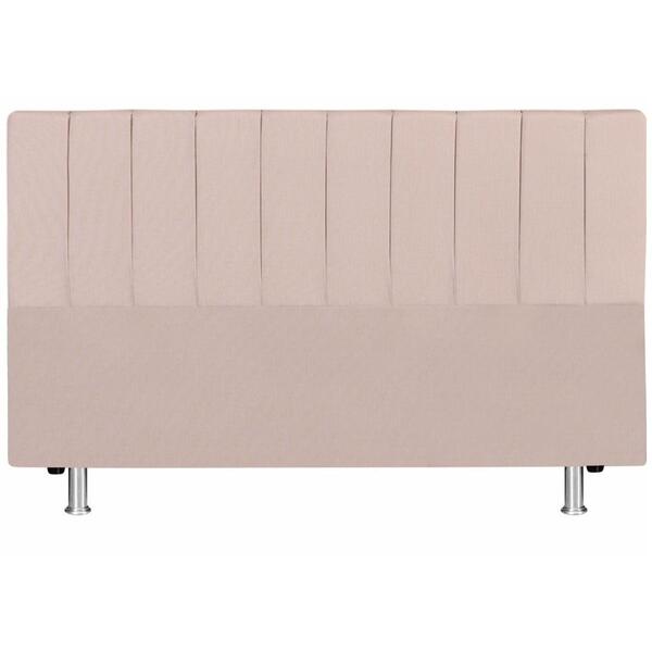 Cabeceira Para Cama King 193x110 Linho Bege Keiko Colchões