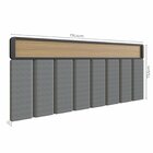 Cabeceira Para Cama Queen Estofada Nancy Cedro