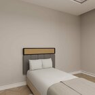 Cabeceira Para Cama Solteiro Estofada Nancy Cedro