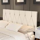 Cabeceira Parede Capitonê Estofado Suede Cama Box Queen 1,60