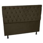 Cabeceira Paris Cama Box Casal Capitone Suede Castor 1,90 - K