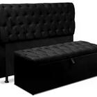 Cabeceira Paris E Calçadeira Italia Casal 140cm Casah