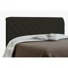 Cabeceira Paris Para Box King Chocolate Suede Amassado