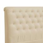 Cabeceira Paris Para Cama Box Casal 140 Cm Corino Bege 2504