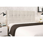 Cabeceira Paris Para Cama Box King 195 Cm Suede - Ssx Multico